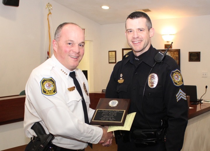 Pearce Promoted to Sergeant